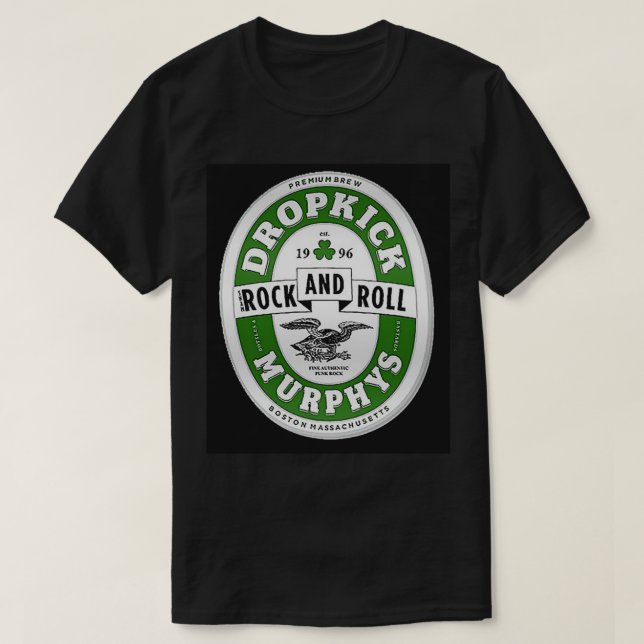Camiseta roca y rollo de los murphys dropkkis (Diseño del anverso)
