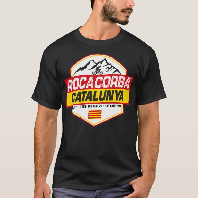 Camiseta Rocacorba Girona Ciclismo Cataluña España (Anverso)