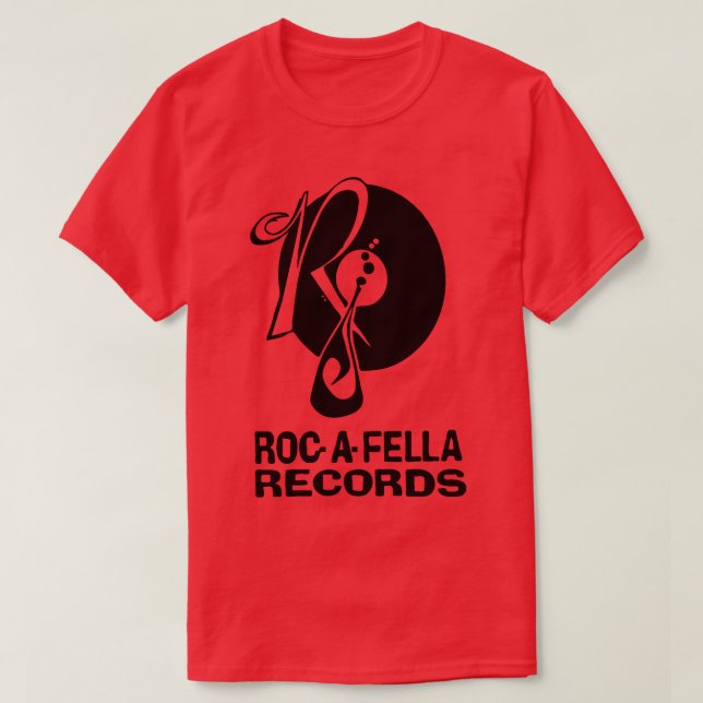 Camiseta RocAFella Records Pin (Diseño del anverso)