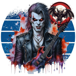 Camiseta Rocanrolero Vampiro