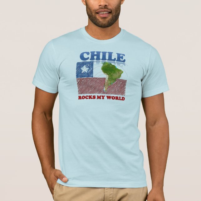 Camiseta Rocas 2 de Chile (Anverso)