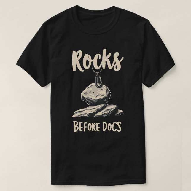 Camiseta Rocas antes de los puntos (Diseño del anverso)