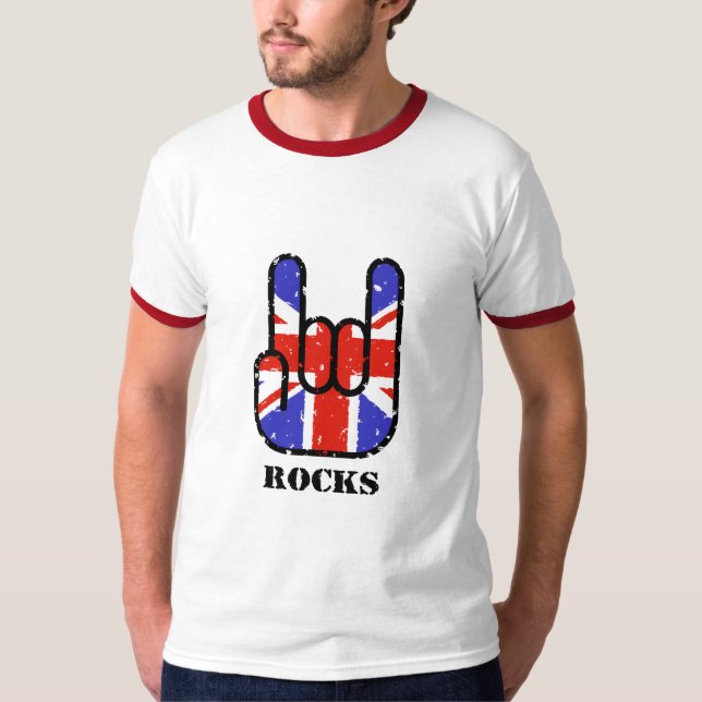 Camiseta Rocas británicas (Anverso)