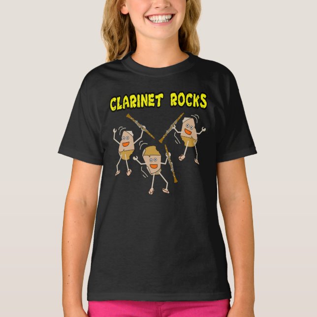 Camiseta Rocas Clarinet (Anverso)