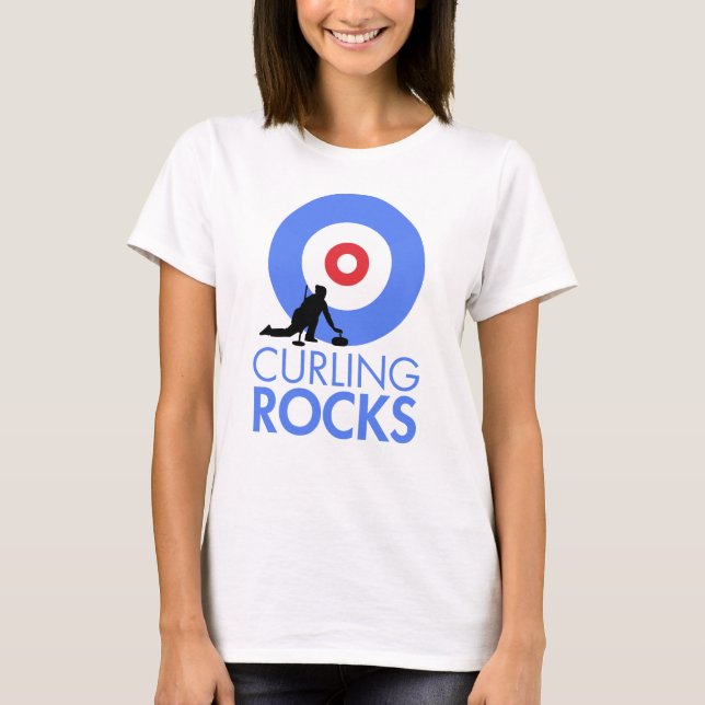 Camiseta Rocas curvadas (Anverso)