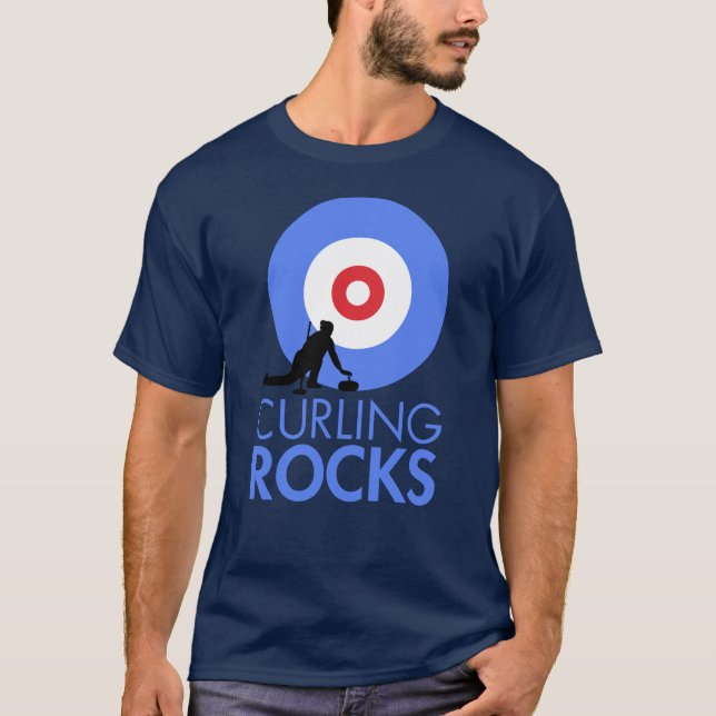 Camiseta Rocas curvadas (Anverso)