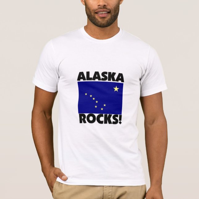 Camiseta Rocas de Alaska (Anverso)