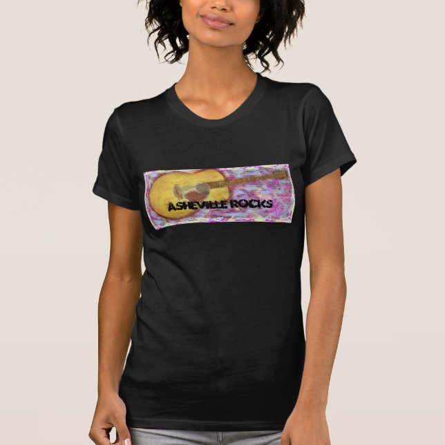 Camiseta Rocas de Asheville (Anverso)