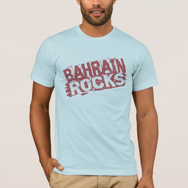 Camiseta Rocas de Bahrein (Anverso)