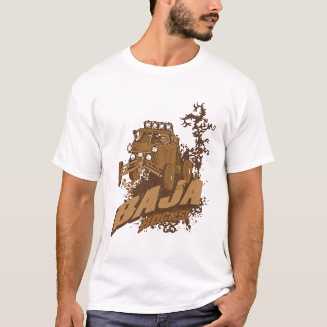 Camiseta ¡Rocas de Baja! (Anverso)