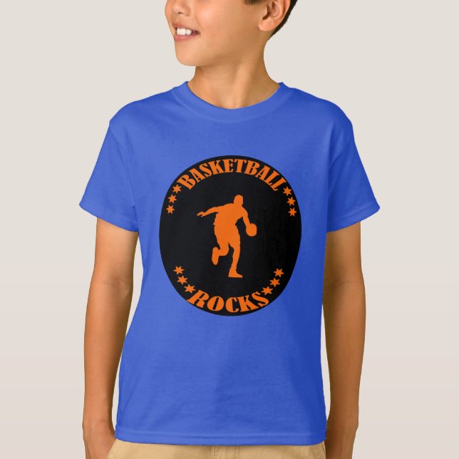 CAMISETA ¡ROCAS DE BALONCESTO! (Anverso)