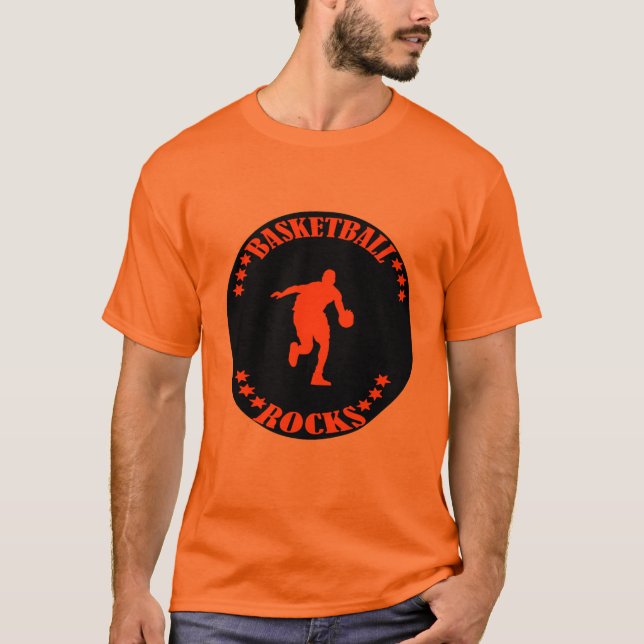CAMISETA ¡ROCAS DE BALONCESTO! (Anverso)