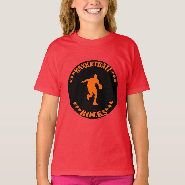 CAMISETA ¡ROCAS DE BALONCESTO! (Anverso)