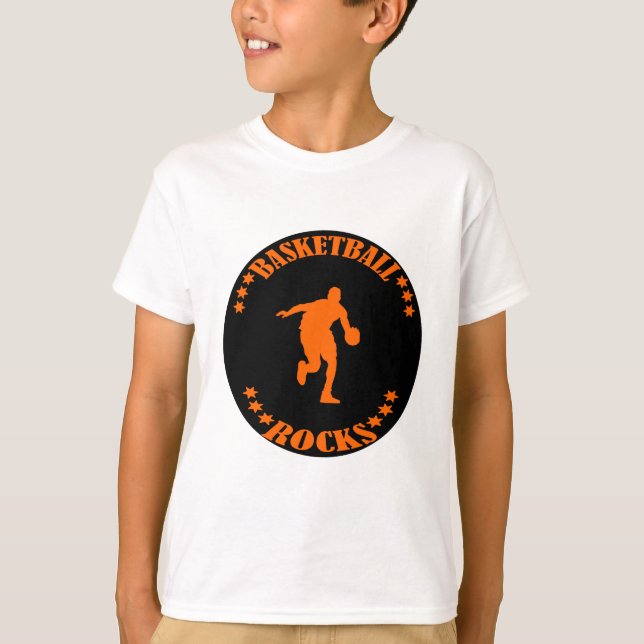 CAMISETA ¡ROCAS DE BALONCESTO! (Anverso)
