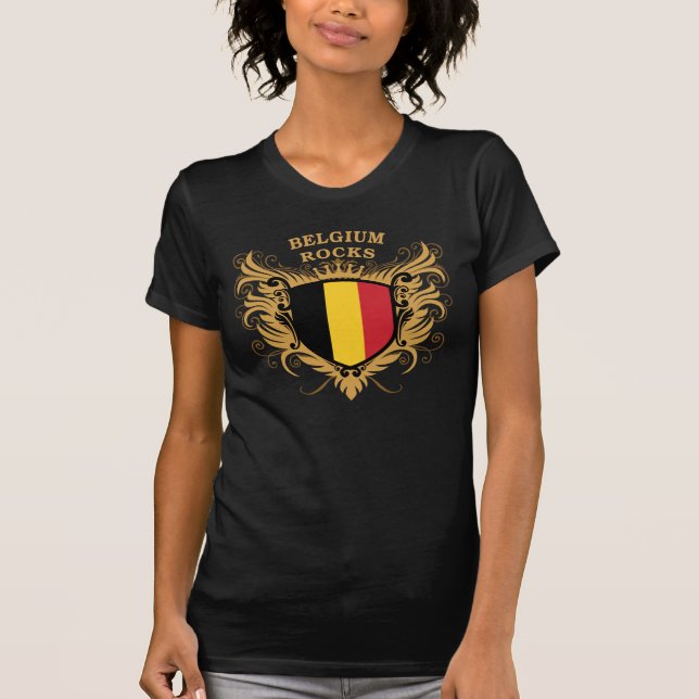 Camiseta Rocas de Bélgica (Anverso)