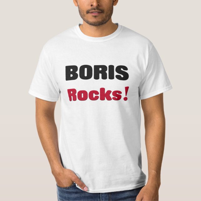 Camiseta Rocas de Boris (Anverso)