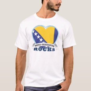 Camiseta Rocas de Bosnia y de Herzegovina