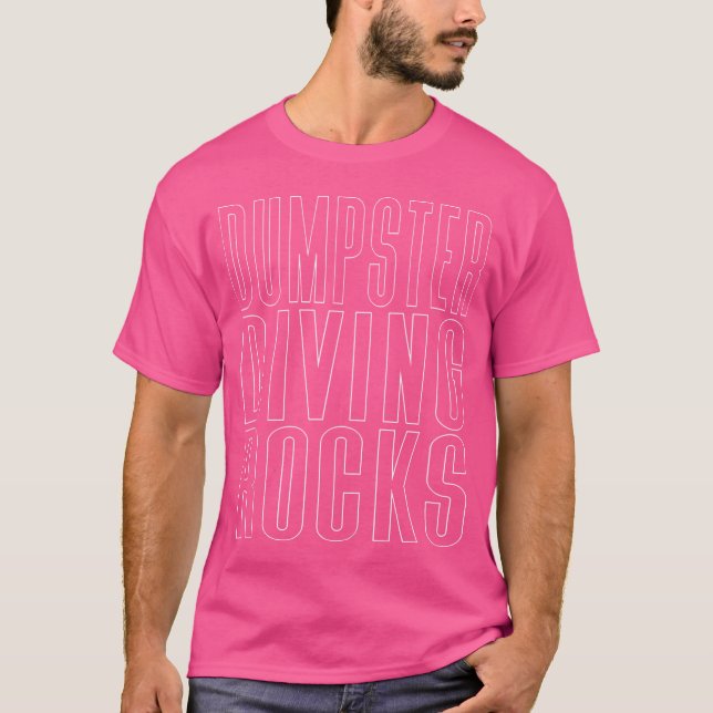Camiseta Rocas de buceo de los basureros (Anverso)