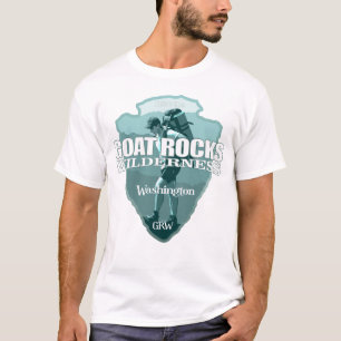 Camiseta Rocas de cabra Naturaleza (punta de flecha T)