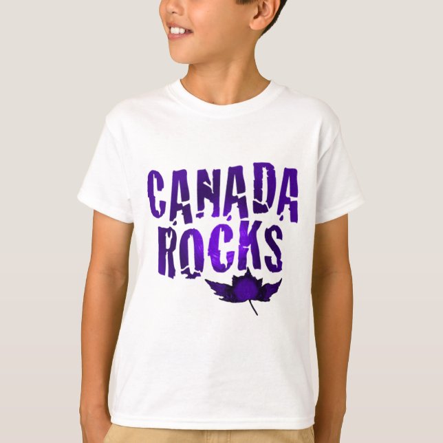 Camiseta Rocas de Canadá (Anverso)