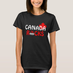 Camiseta Rocas de Canadá - encrespándose