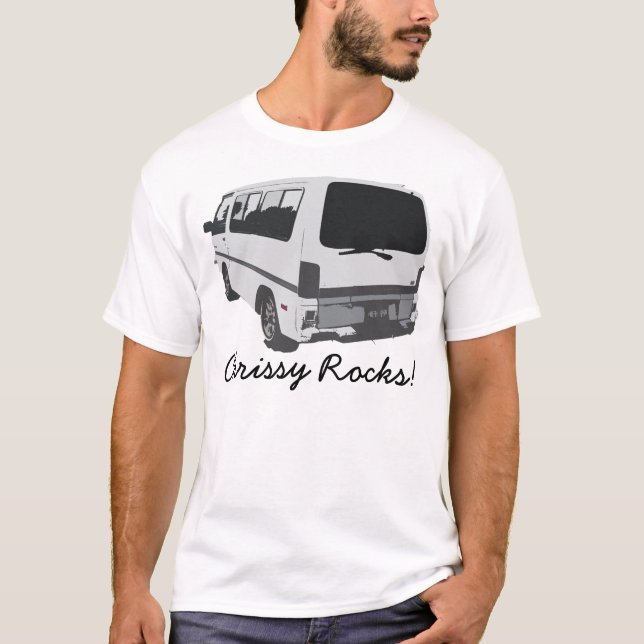 Camiseta Rocas de Chrissy (Anverso)