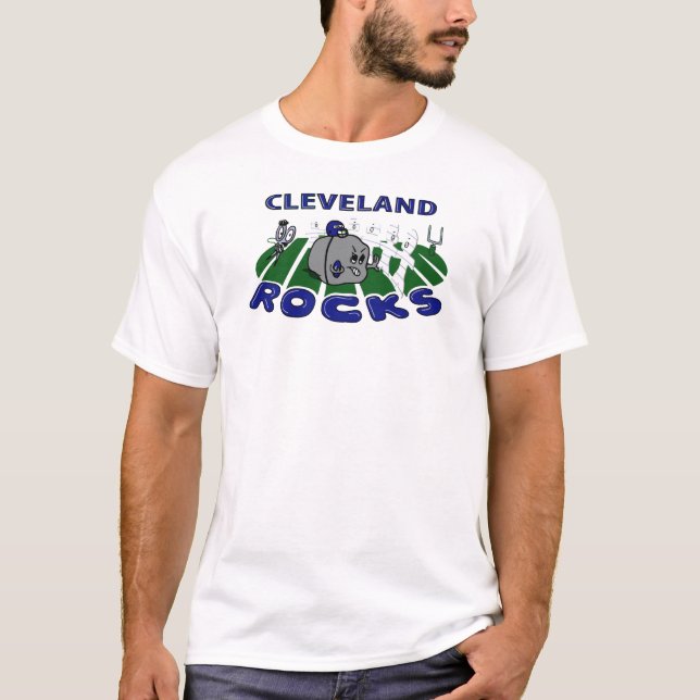 Camiseta Rocas de Cleveland (Anverso)