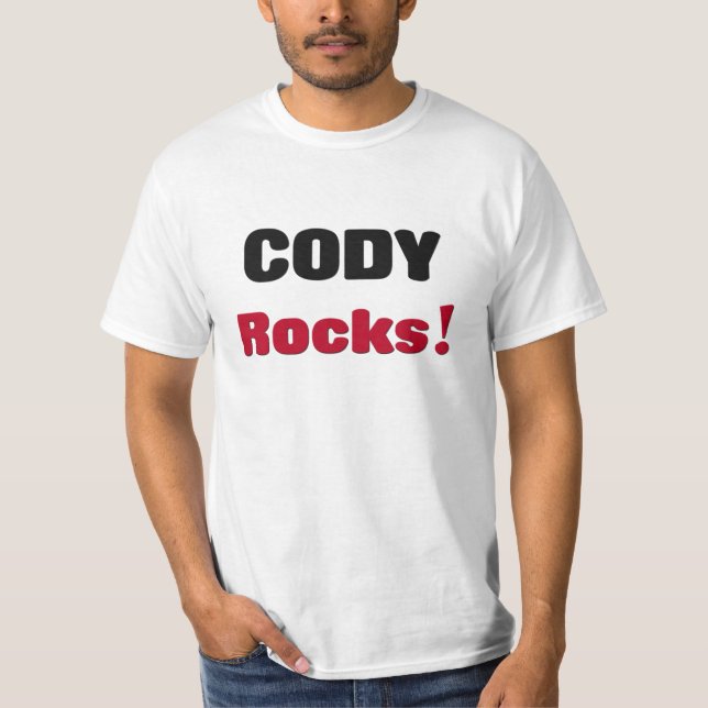 Camiseta Rocas de Cody (Anverso)