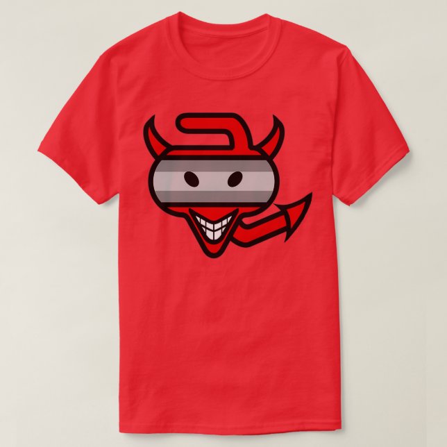 Camiseta Rocas de curado de rollo de rollo de fuego (Diseño del anverso)