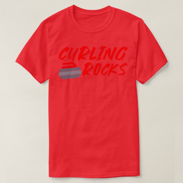Camiseta Rocas de curling 12 (Diseño del anverso)