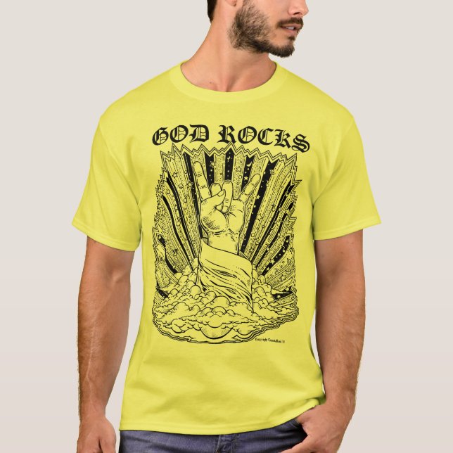 CAMISETA ROCAS DE DIOS (Anverso)