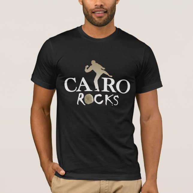 Camiseta ¡Rocas de El Cairo! (Anverso)