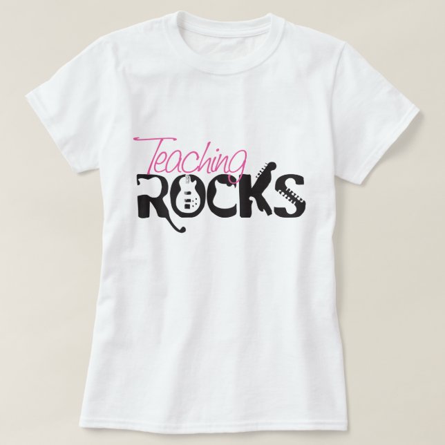 Camiseta Rocas de enseñanza (Diseño del anverso)