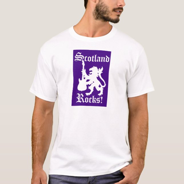 Camiseta ¡Rocas de Escocia! (Anverso)