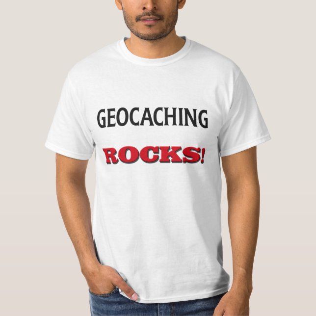 Camiseta Rocas de Geocaching (Anverso)