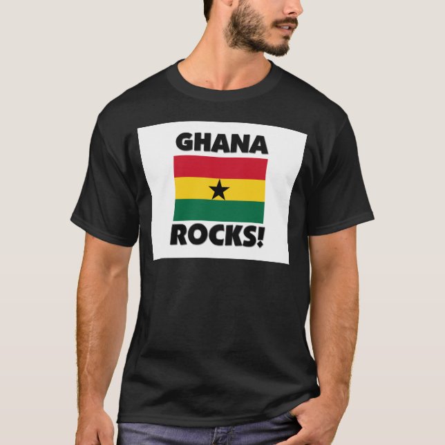Camiseta Rocas de Ghana (Anverso)