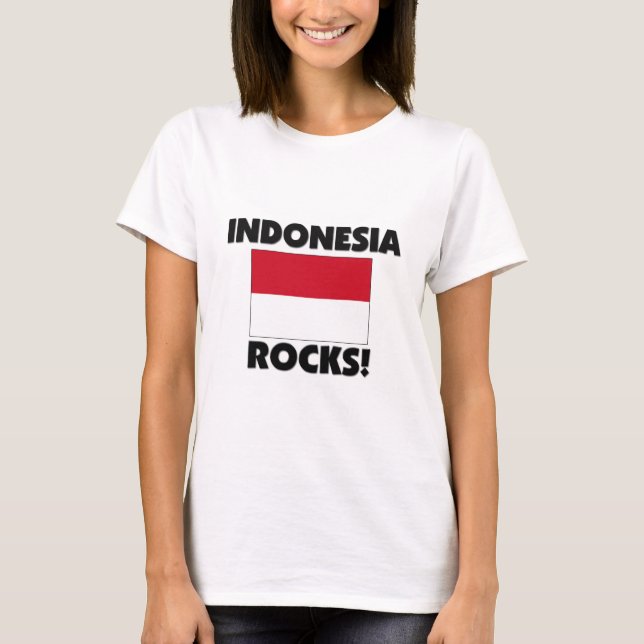 Camiseta Rocas de Indonesia (Anverso)