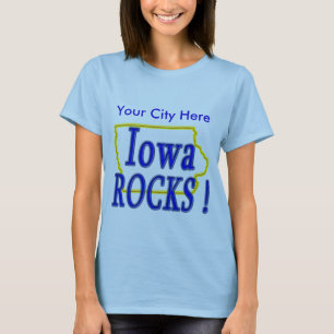 Camiseta ¡Rocas de Iowa!