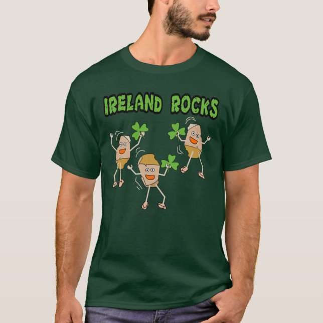 Camiseta Rocas de Irlanda (Anverso)