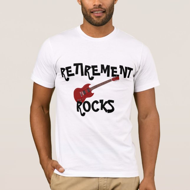 Camiseta Rocas de jubilación (Anverso)
