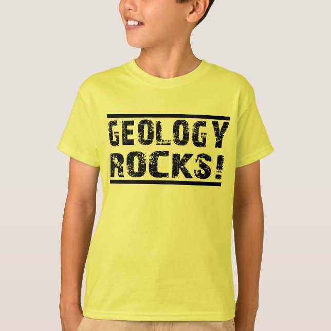 Camiseta Rocas de la geología (Anverso)