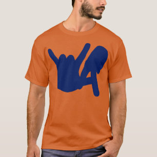 Camiseta Rocas de la parte delantera y posterior de la ala 