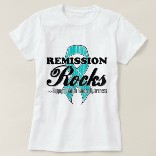 Camiseta Rocas de la remisión - conciencia del cáncer