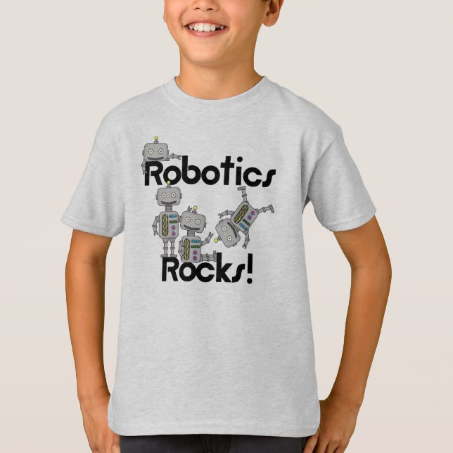 Camiseta Rocas de la robótica (Anverso)