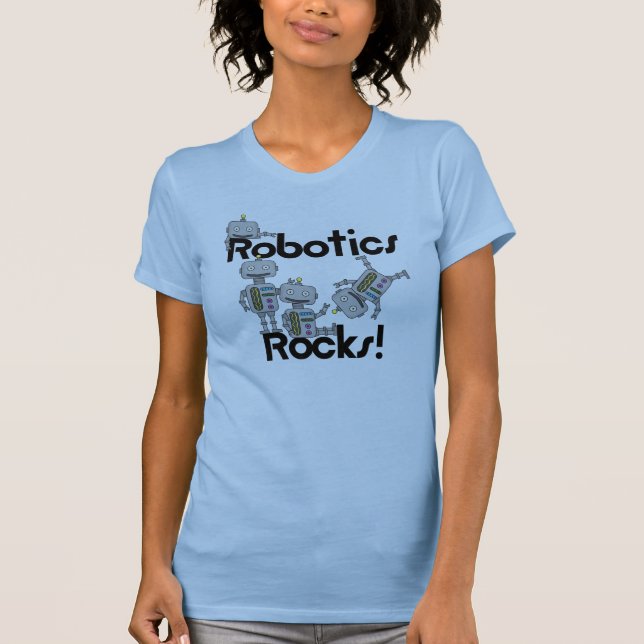 Camiseta Rocas de la robótica (Anverso)