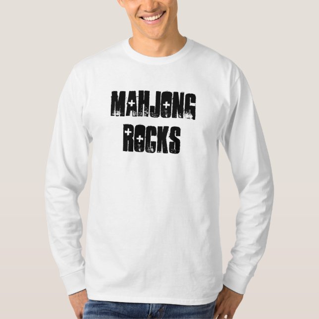 Camiseta Rocas de Mahjong (Anverso)