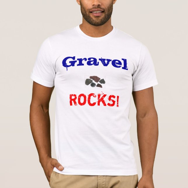 Camiseta ¡Rocas de Mike Gravel! (Anverso)