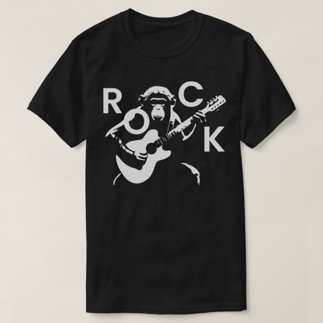 Camiseta Rocas de mono (Diseño del anverso)