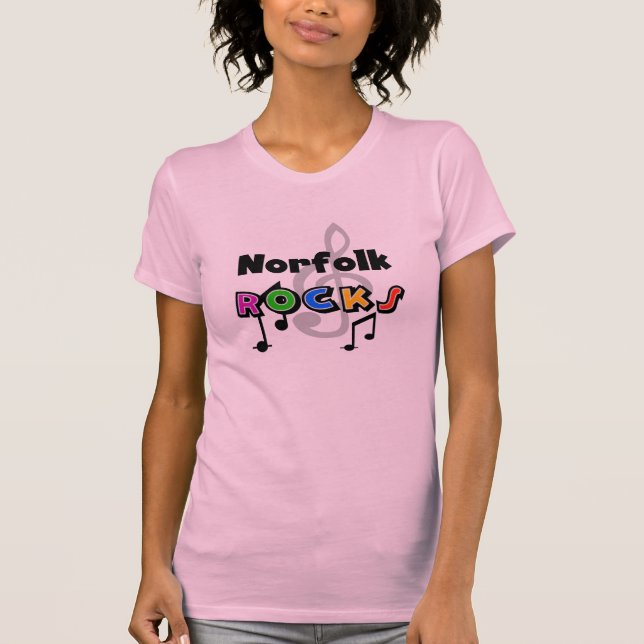 Camiseta Rocas de Norfolk (Anverso)
