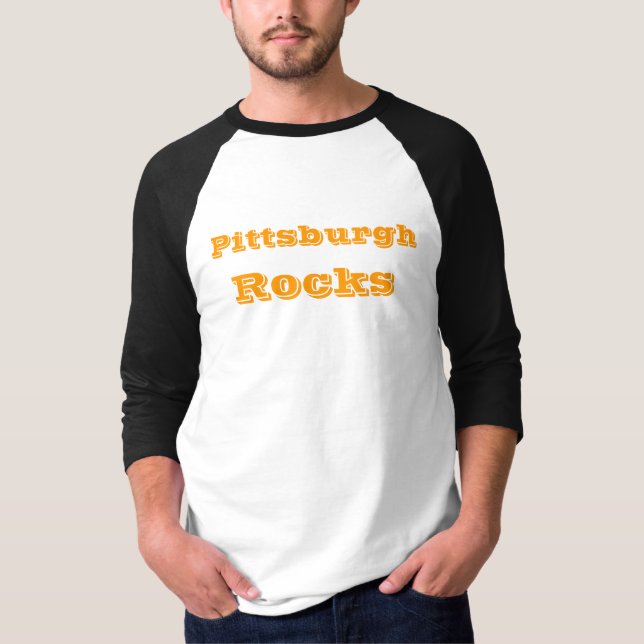 Camiseta Rocas de Pittsburgh (Anverso)